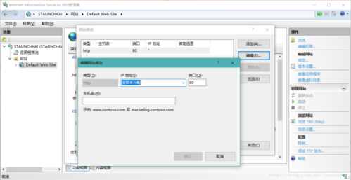 iis自动绑定域名（iis绑定的域名无法访问）-图2