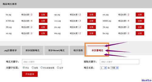 4位未注册域名（未注册的域名）-图2