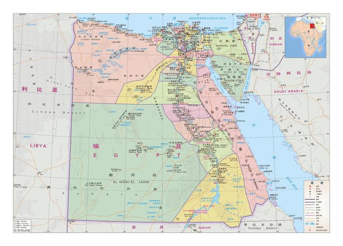 埃及域名（埃及区域地图）-图1