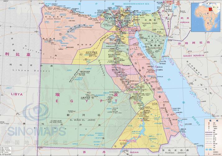 埃及域名（埃及区域地图）-图2