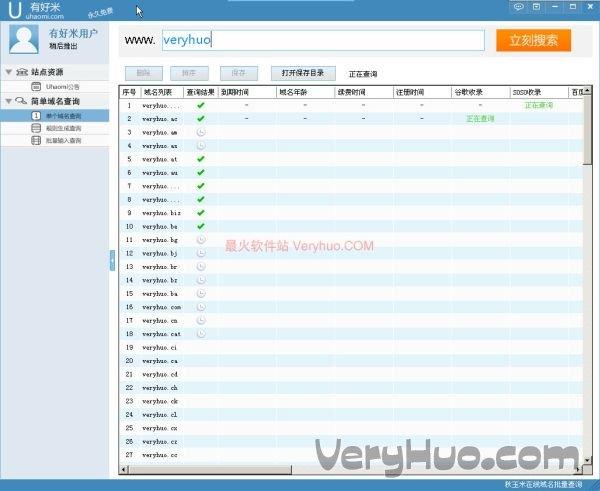 好米域名批量查询软件（批量域名查询工具）-图3