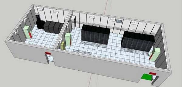 服务器机房布局（服务器机房布局图）-图3