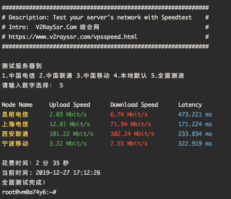 怎么测试vps带宽（vps网络测速代码）-图3