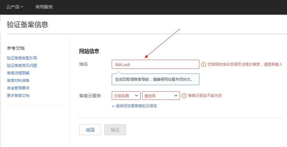 pub域名无法备案（域名备案失败）-图2