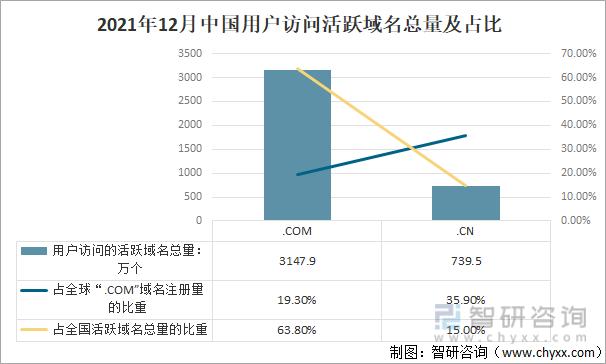 标题：探究全球域名数量及其变化趋势（在域名中WWW表示什么意思)-图1