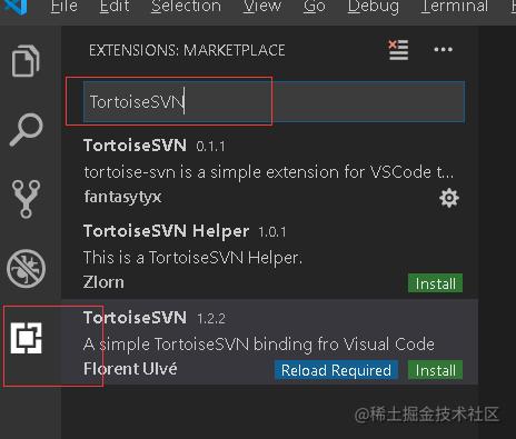 如何通过vscode提交svn，svn回滚到指定版本linux-图1