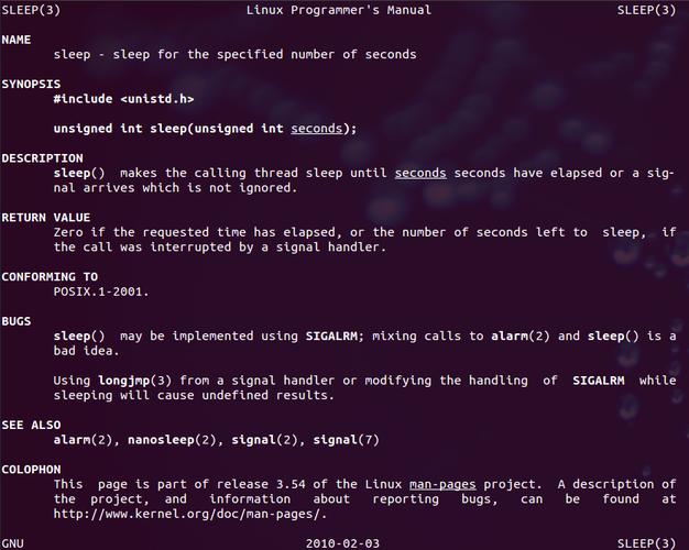 C中如何使用Sleep函数，linux sleep原理-图2