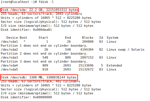 linux磁盘分区命令，linux磁盘分区命令详细（linux 磁盘分区命令）-图3