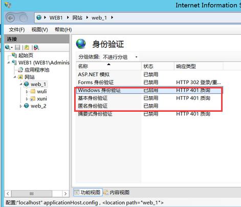 iis身份验证怎么设置，云服务器iis配置-图1