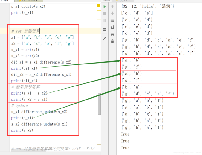 关于python里面的set，set之后的集合元素是如何让排列的，python集合中的元素不允许重复吗-图2