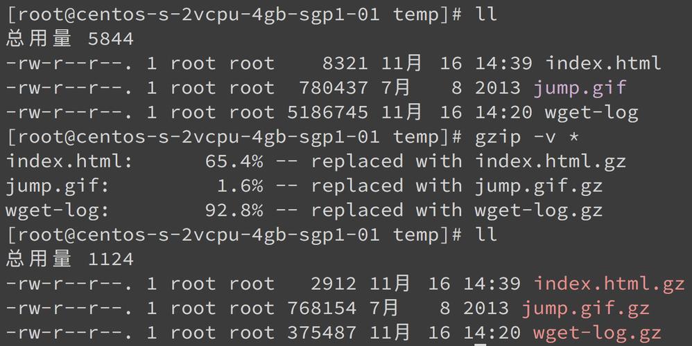 linux解压zip文件命令，linux解压的压缩包有什么命令可以用吗-图2