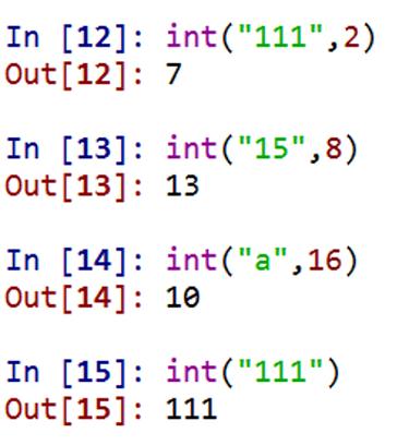 python字符串转换为数字int（python int用法)-图3