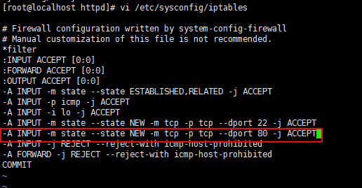 linux防火墙设置允许80端口访问（linux防火墙开启80端口）-图1