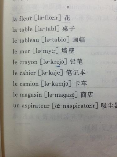 la怎么查（法语中le和la代表什么意思)-图1