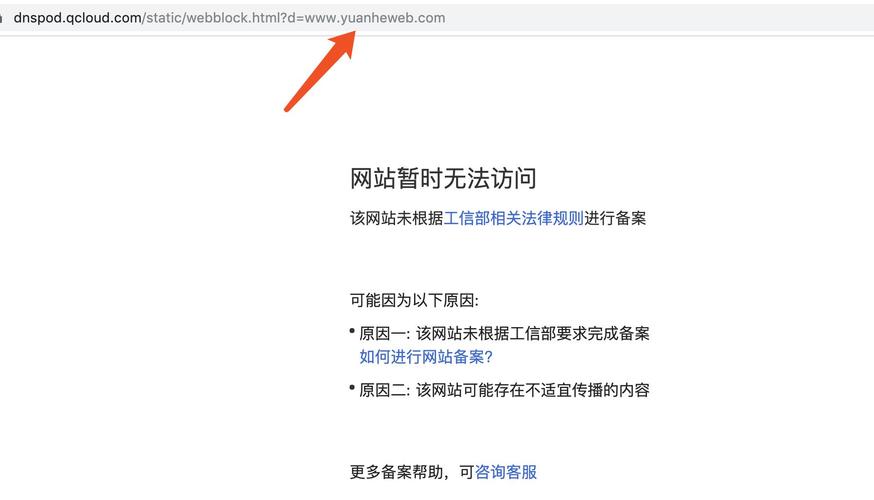 CN域名未备案无法解析为中心，如何处理？（没经过备案的域名能使用吗)-图3