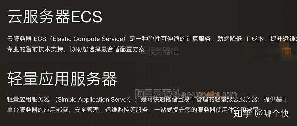轻量应用服务器和ECS服务器区别，海外轻量级服务器超流量的有哪些原因-图1