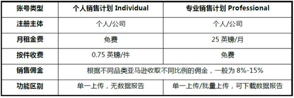 亚马逊跨境电商开店费用明细，-图1