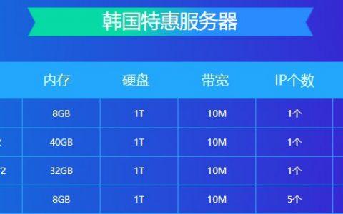 韩国有哪些服务器，决定韩国服务器价格的因素有哪些呢-图1