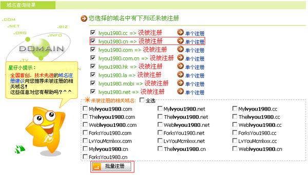 域名查询系统搭建要注意什么（申请域名怎样申请)-图3