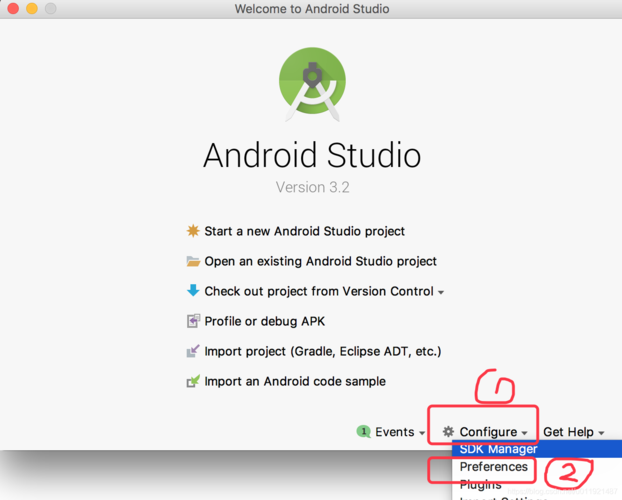 android studio如何更新（怎么在androidstudio里面更新sdk)-图1