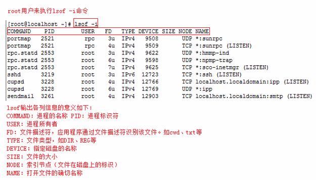 linux查看程序占用哪些端口（linux查看程序占用哪些端口）-图1