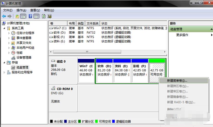 怎么给多硬盘服务器分区（怎么把整个硬盘格式化，再分区)-图1