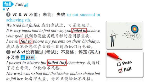 记忆衰退英语中为什么用fail（fail的意思)-图2