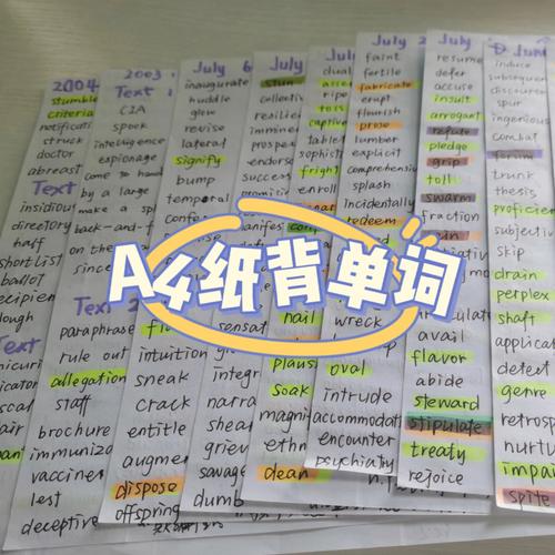 A4纸背单词为什么要分开写（a4纸背单词的缺点）-图3