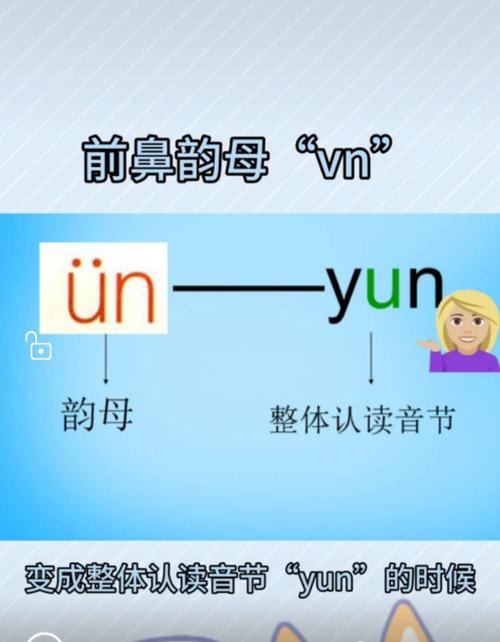 为什么整体认读音节yu和yun要去掉两点，整体认读音节yu为什么要去掉两个点-图2