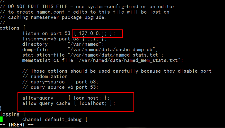 两个dns怎么设置在一个地方linux，linux搭建内网dns-图3