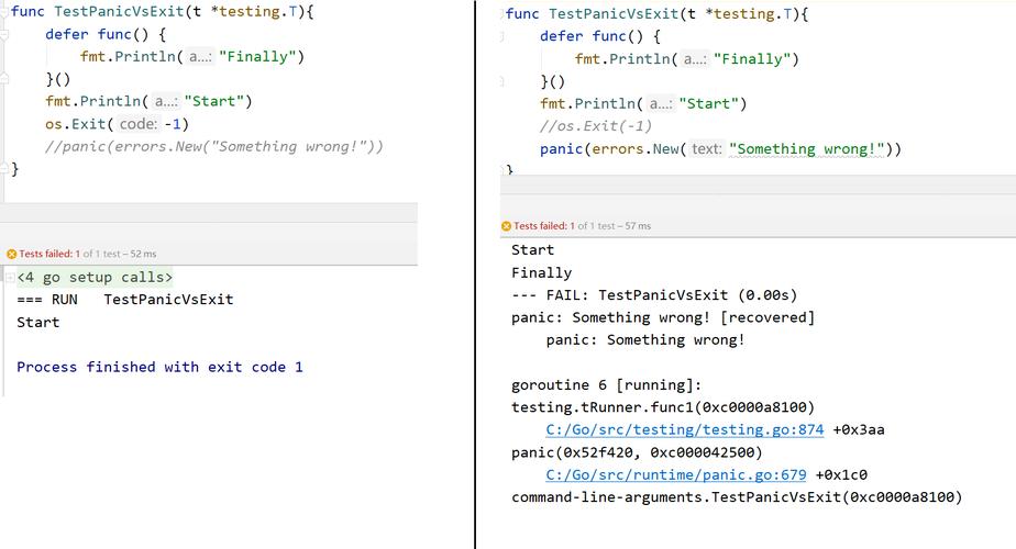 go语言如何捕捉崩溃，golang 错误处理-图1