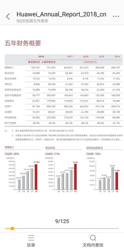 华为 财务报表华为是一家全球领先的信息和通信技术（ICT）解决方案提供商，其业务遍布全球170多个国家和地区。华为的财务报表是对其经营状况、财务状况和现金流量的全面反映，是投资者、债权人、管理层和其他利益相关者了解华为经营情况的重要依据。-图3